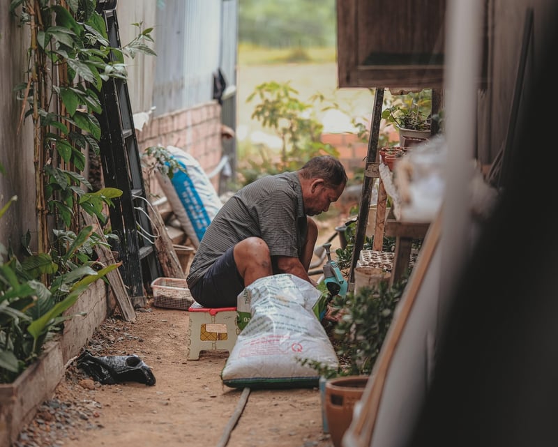 DIY Gutter Garden